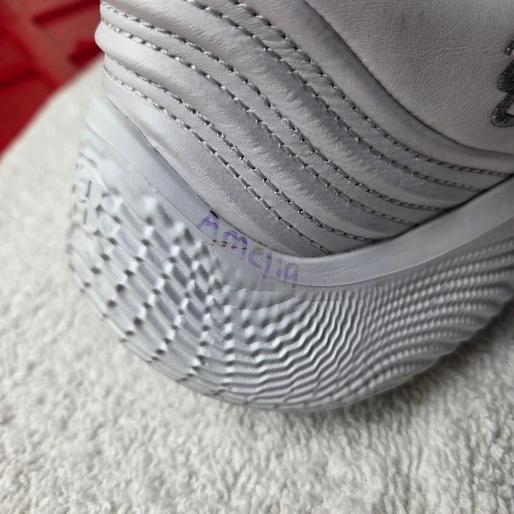 Under Armour Curry Flow‎ 9 Team White Red Basketball 2022 Men's 8 Women's 9.5